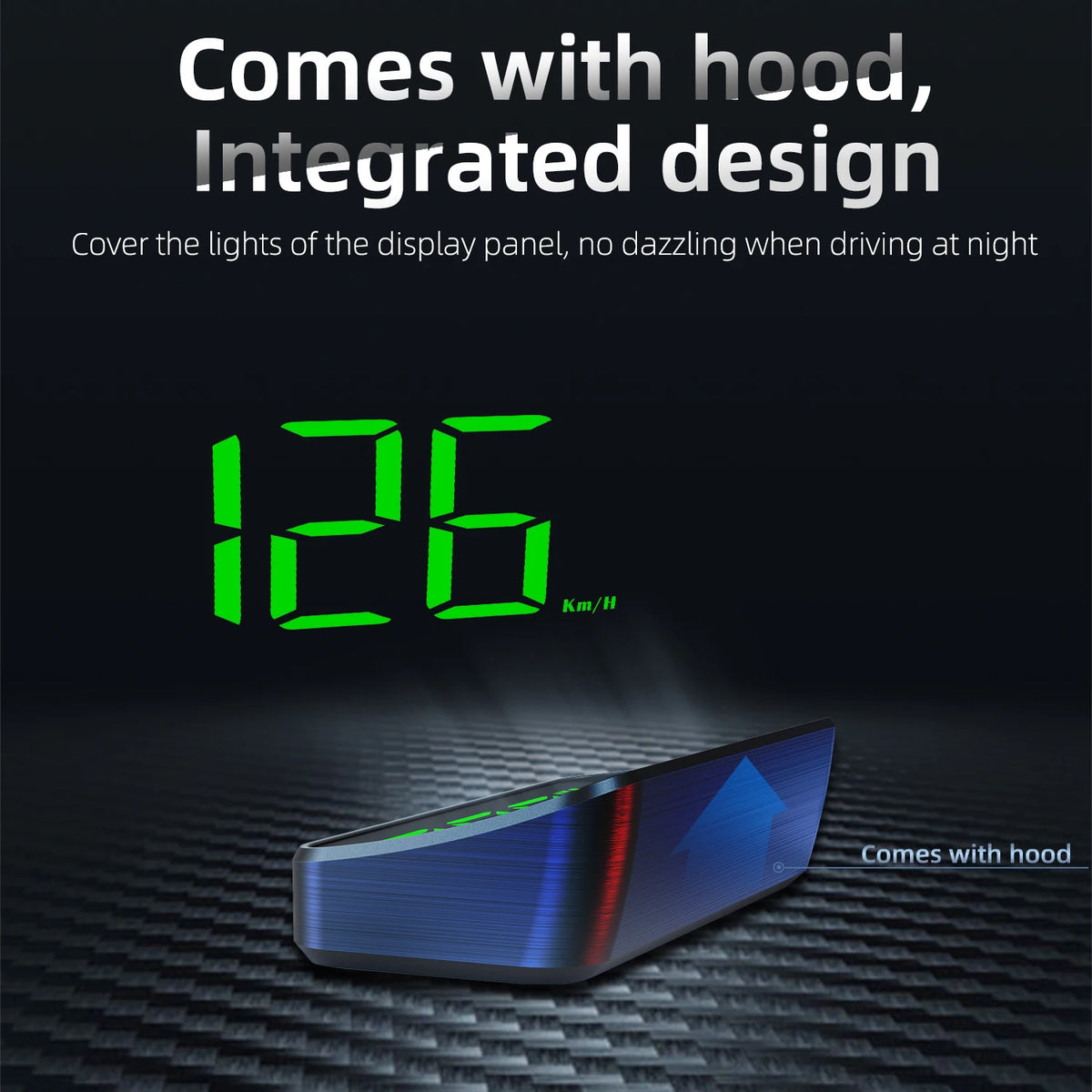  M2 Car GPS Head Up Display Universal Car Speedometer Gauge KM/H Windshield Projector Automatic Photosensitive Digital Speed Me Beauty World Shop