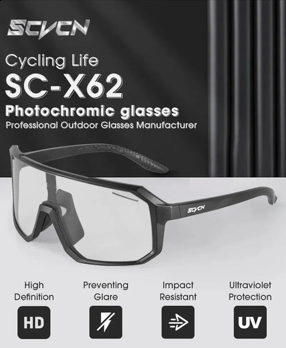 Cycling Glasses Photochromic Sunglasses Men Women Mountain Bike Road Eyewear New Bicycle Riding Outdoor Sports Hiking Goggles Beauty World Shop