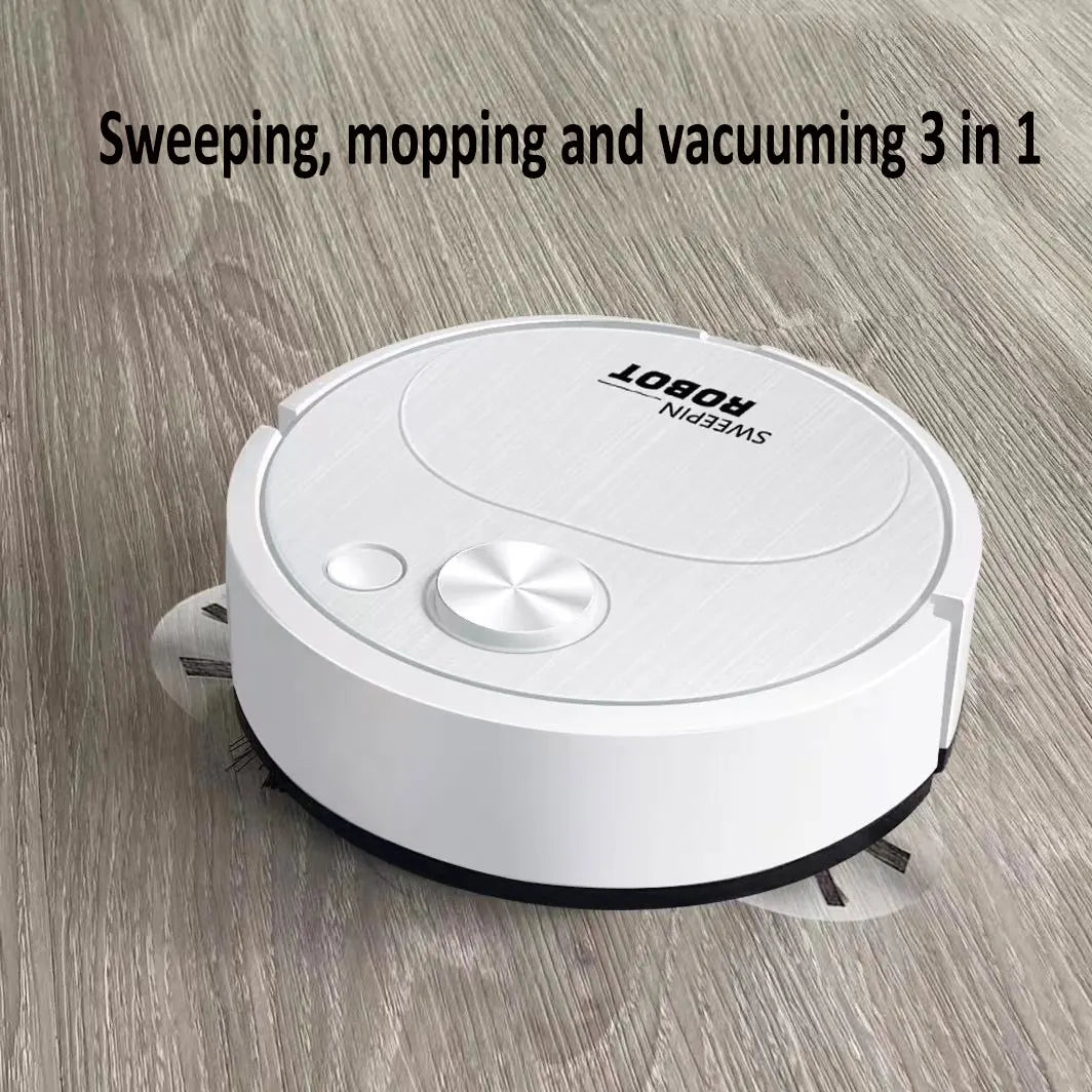 NEW USB Sweeping Robot Vacuum Cleaner Mopping 3 In 1 Smart Wireless 1500Pa Dragging Cleaning Sweep Floor for Home Office Beauty World Shop