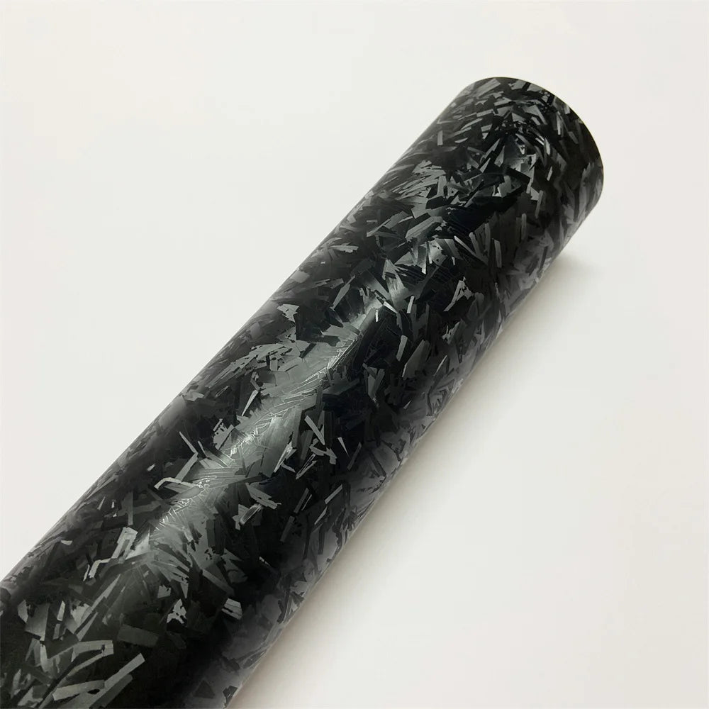 Premium Black Forged Carbon Fiber Vinyl Car Body Wrap Film For Vehicle Motorcycle Hex Cosmic Diamond Carbon Vinyl Protector Film Beauty World Shop