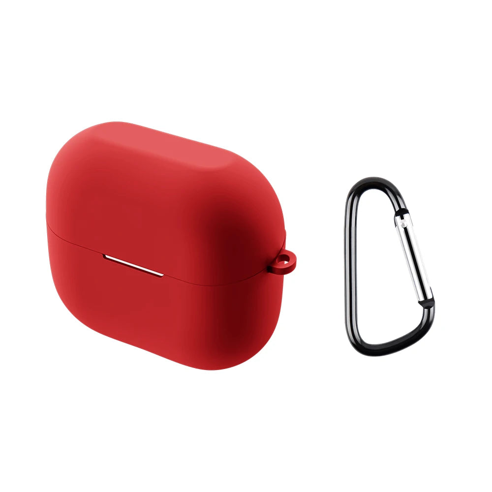 Silicone Case For Samsung Galaxy Buds 3 Pro Buds 3 FE Earbuds Accessories Shockproof Cover Dust-proof Keychain Coque Capa Fundas