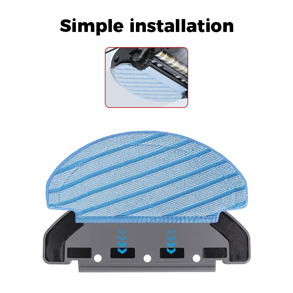 Accessories For ECOVACS Deebot T8 AIVI N8 Pro AIVI N9 N10 N10 Plus Side Brush,Main Brush,  Filter, Dust Bag,Hepa Filter Beauty World Shop