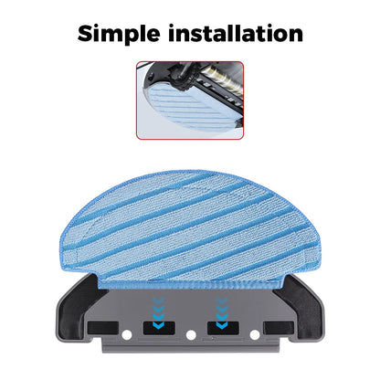 Accessories For ECOVACS Deebot T8 AIVI N8 Pro AIVI N9 N10 N10 Plus Side Brush,Main Brush,  Filter, Dust Bag,Hepa Filter Beauty World Shop