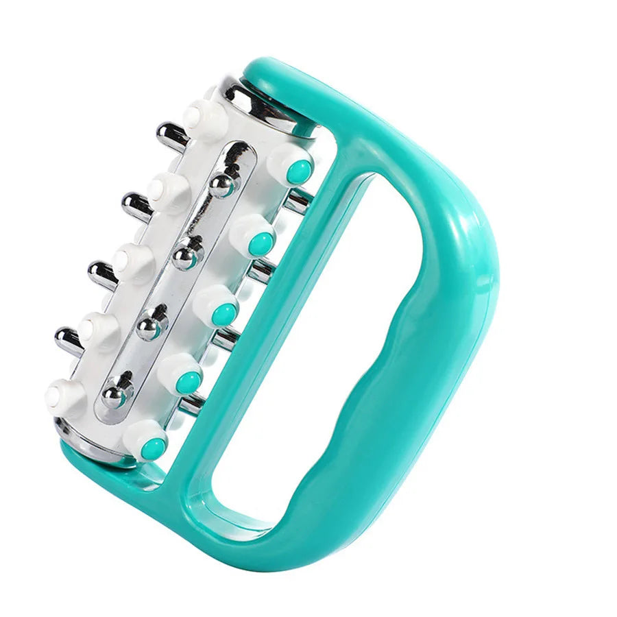 Lymphatic Drainage Massager (Green) Ultimate Fascia Release & Scar Tissue Massage Tool Personal Handheld Massage Ro Beauty World Shop