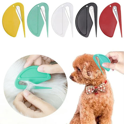 Multicolor Pet Knot Cutter Hair Remover Stainless Steel Painless Safe Grooming Brush for Dogs Cats Effective Shedding Comb Tool Beauty World Shop