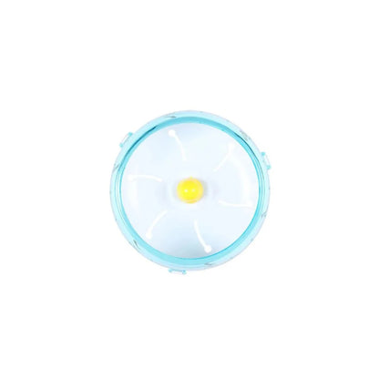 Hamster Wheel Running Disc Toy Sport Running Silent Transparent Small Pet Rotatory Jogging Wheel Toys Pet Hamster Cage Supplies Beauty World Shop