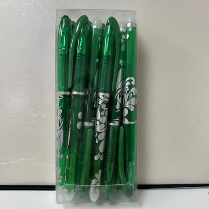 Boxed Multicolor Erasable Gel Pens, Medium Tip 0.5mm, Smooth Writing, Suitable for Office and Everyday Use, Christmas Present Beauty World Shop
