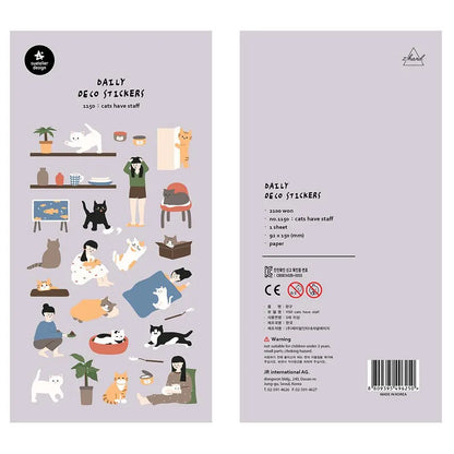 Korean Import Original Suatelier Collection Kawaii Daily Stickers Scrapbooking Diy Journal Stationery Sticker Deco Art Supplies Beauty World Shop