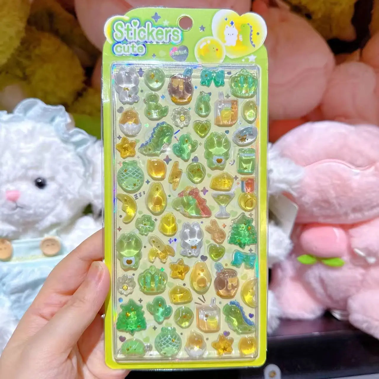 sumikkogurashi すみっコぐらし Stickers Cartoon Creative Peripheral Phone Case Transparent Sticker Friend Birthday Gift Beauty World Shop