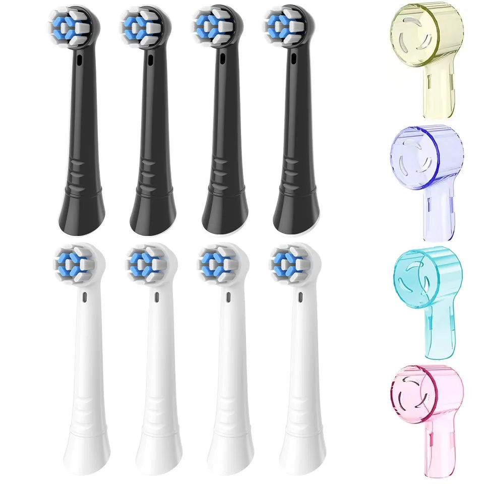 Toothbrush Replacement Heads Compatible with Oral B iO 10 9 8 7 6 5 4 3 Series Electric Toothbrush, 4 Pack Brush Heads Beauty World Shop