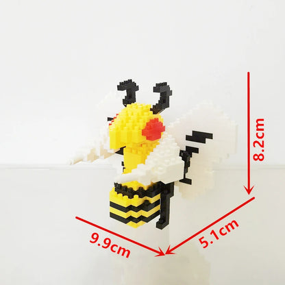 75 Style Building Blocks Assembly Anime Picachu Charizard Doll Blastoise Bulbasaur Gengar Bricks Figures Toy for Kid Gift Beauty World Shop