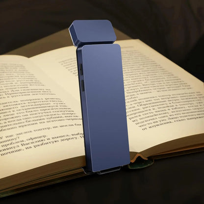 LED Rechargeable Clip-On Book Light 3 Colors 5 Brightness Bed Reading Night Light  Eye-Protection Bookmark Lamp Mini Book Lamp Beauty World Shop