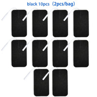 10pcs 5x9cm black