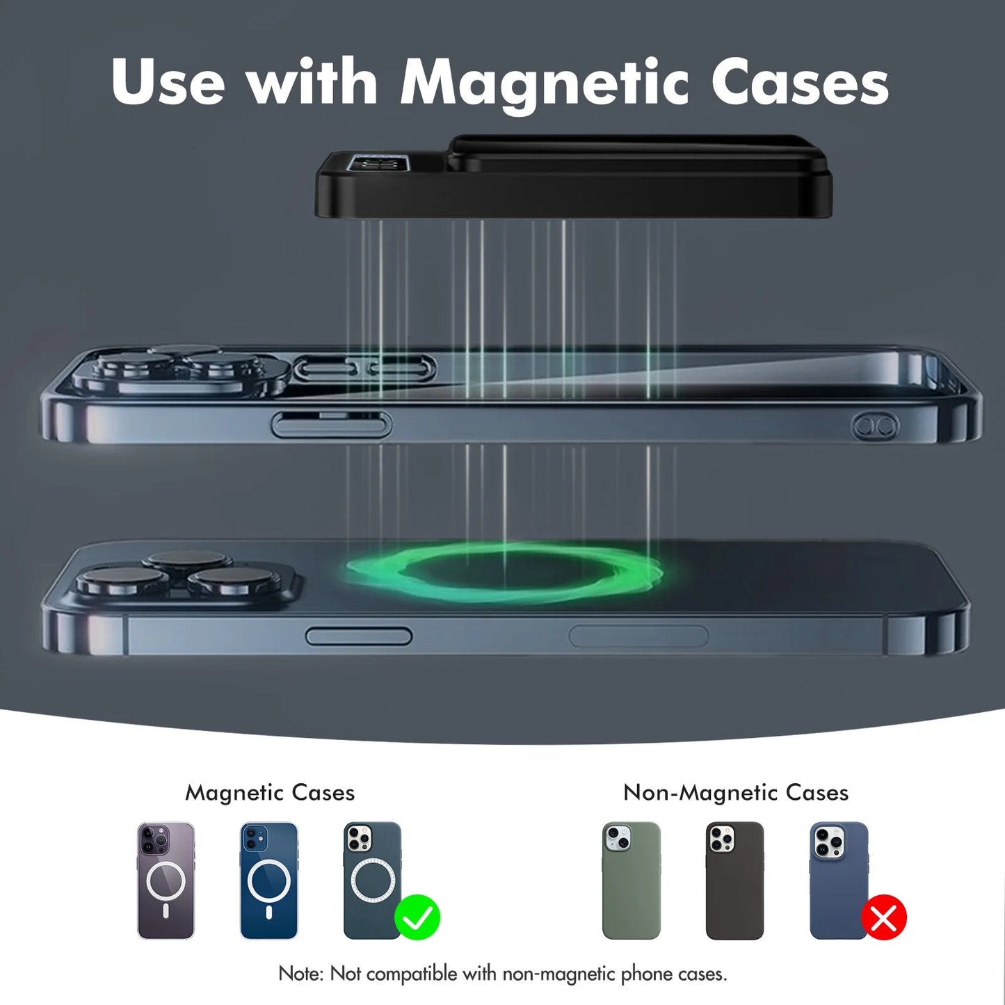 Magnetic Power Bank Wireless 10000Ah Portable 22.5W Fast Charging LED Digital For magsafe For iPhone 17 16 15 Por Max PowerBank Beauty World Shop