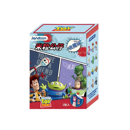 JANDOOM Disney Toy Story Stitch Mickey Mouse Winnie Zootopia Doraemon Action Figure Rice Grains Doll Model Blind Box Toys Gifts Beauty World Shop