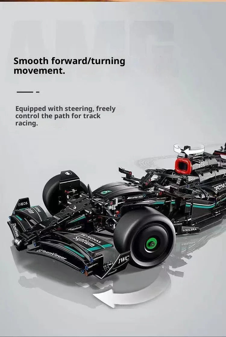 Technical F1 W14 E 42171 Race Car Performance 1642PCS  Building Blocks Sport Car Model Kits Vehicle Toy Gift Beauty World Shop