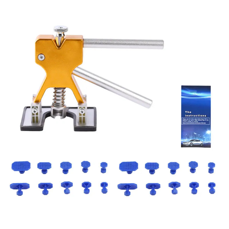 Car Body Sheet Metal Paintless Dent Plastic Puller Kit Auto Hail Pit Removal Repair Tools Hot Multiple Sizes Suction Cup Set Beauty World Shop