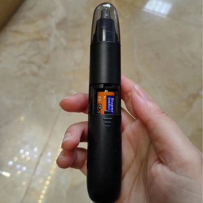 Electric Nose Hair Trimmer Implement Shaver Clipper Men Women Ear Neck Eyebrow Trimmer Shaver Man Clean Trimer Razor Remover Kit Beauty World Shop