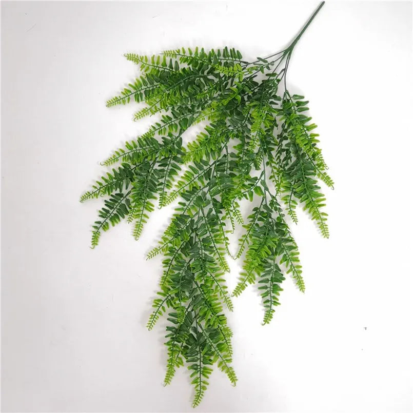 1/2PCS Green Artificial Plants Christmas Home Garden Bedroom Balcony Desktop Table Bonsai Wedding Party Decor Fake Plastic Grass Beauty World Shop