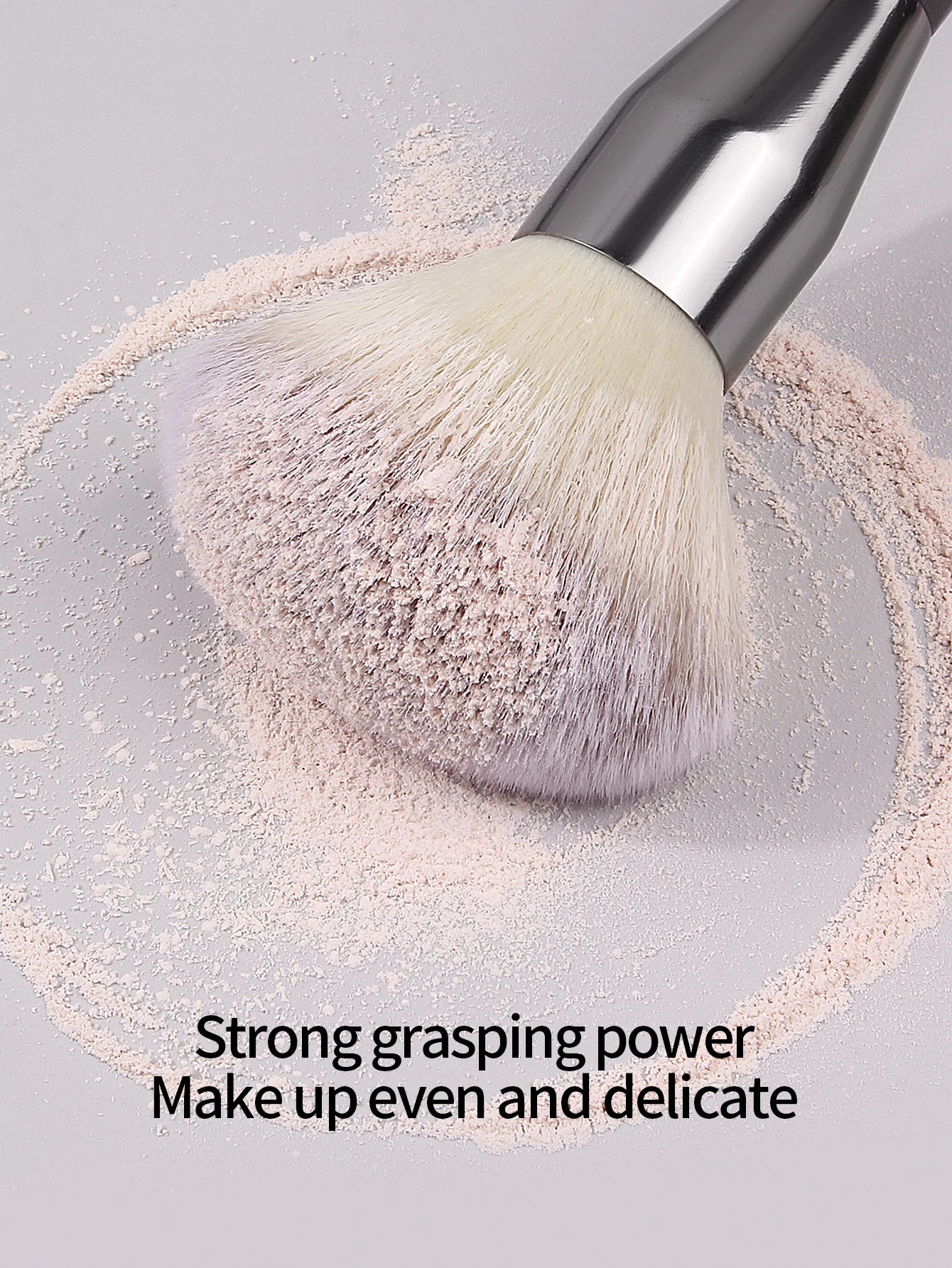 1pcs ultra large loose powder brush, high-end multifunctional setting brush for facial makeup, soft makeup brush tool Beauty World Shop