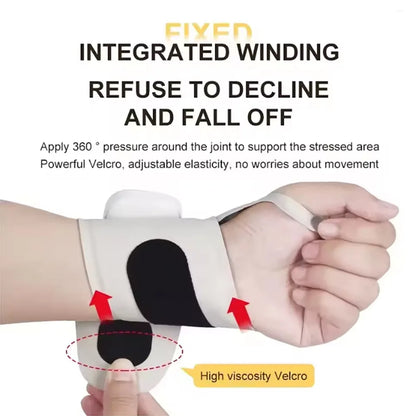 Electric Cordless Hand Wrist Massager 10 Mode Vibration Massage 29 Levels Massage Hands Rechargeable Wrist Brace Protector Wrap Beauty World Shop