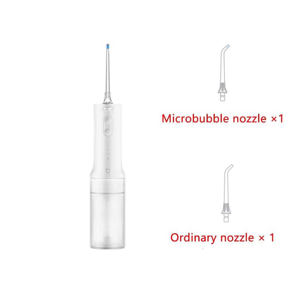 2025 New MIJIA Portable Oral Irrigator 2 Dental Teeth Whitening Flosser bucal tooth Cleaner vibration waterpulse Water Thread Beauty World Shop