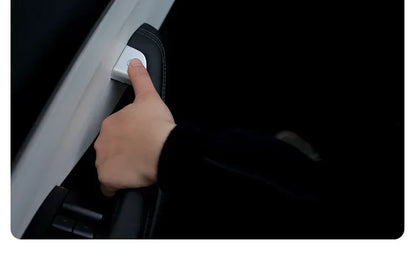 For Tesla Model 3 Highland Model Y Juniper/Launch 2025 Car Open Door Button Stickers 4X Handle Cover Interior Protection Trim Beauty World Shop