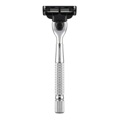 Men 's Manual Razor Handles for Mach 3 Razor Blades ，Replaceable Razor Blade Holder Beauty World Shop