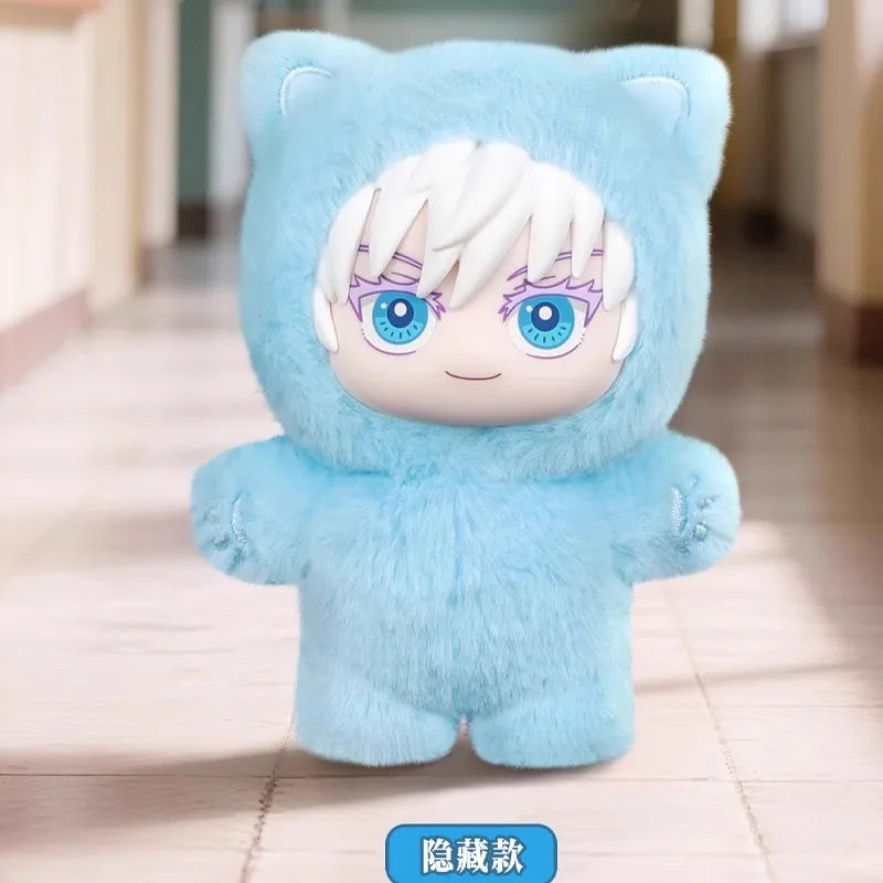 BANDAI Jujutsu Kaisen Battle V2 Cat Paradise Party Series Blind Box Cute Plush Doll Pendant Anime Periphery Surprise Gift Beauty World Shop