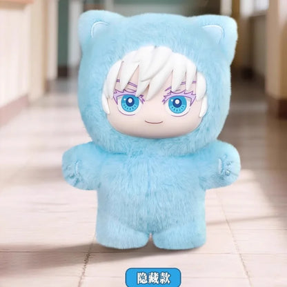 BANDAI Jujutsu Kaisen Battle V2 Cat Paradise Party Series Blind Box Cute Plush Doll Pendant Anime Periphery Surprise Gift Beauty World Shop