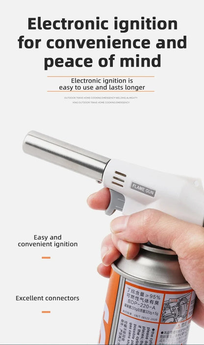 Multifunctional Barbecue Torch Burner for Camping BBQ Desserts Soldering Cooking Heating Tool Household Flame Igniter Beauty World Shop
