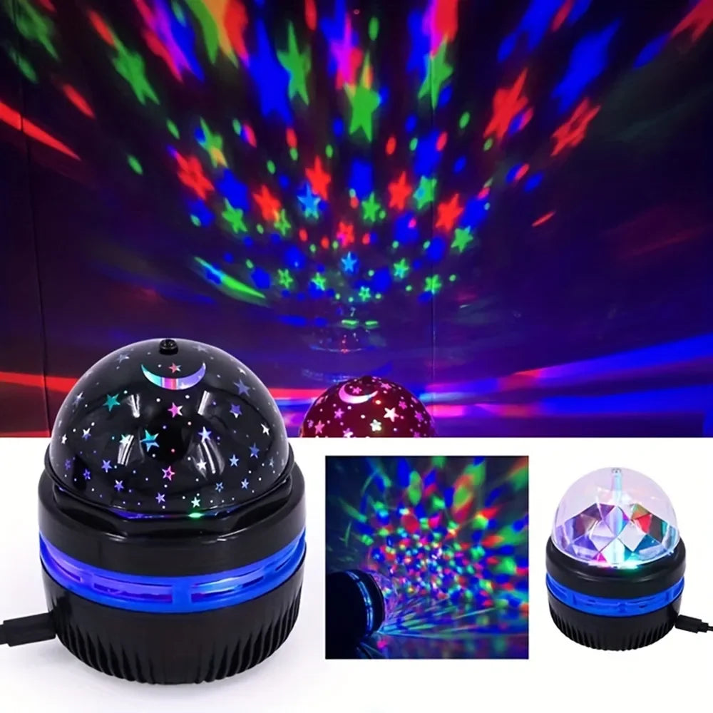 Northern Lights Starry Sky Projector LED Night Light with Remote Control USB A Variety of Styles for Home Bedroom Party Decor Beauty World Shop
