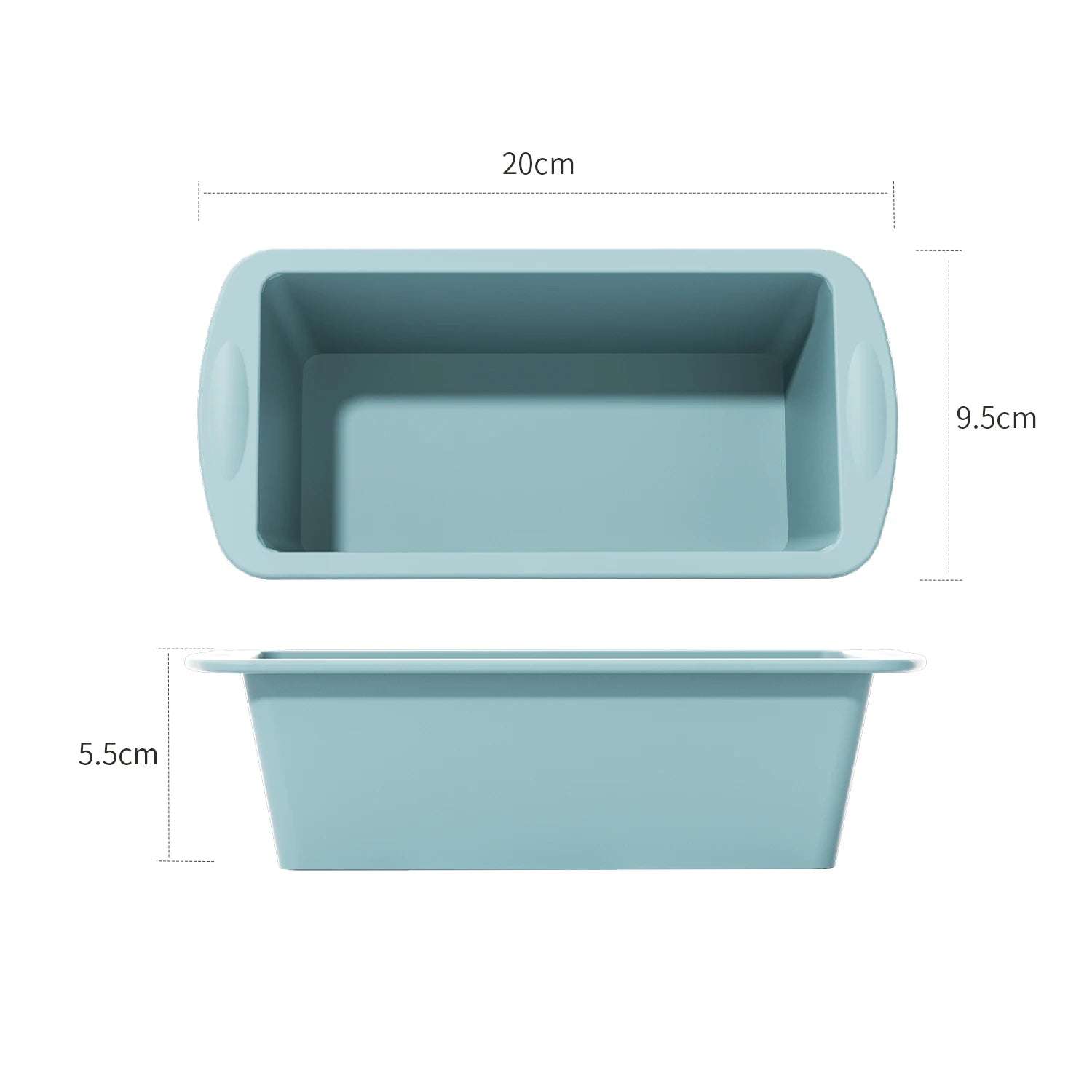 Silicone Baking Molds NonStick Rectangle Cake Pans Mini Loaf Pan Easy Release Bread Toast Mould Kitchen Accessories Pastry Tool Beauty World Shop