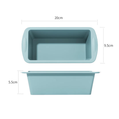 Silicone Baking Molds NonStick Rectangle Cake Pans Mini Loaf Pan Easy Release Bread Toast Mould Kitchen Accessories Pastry Tool Beauty World Shop