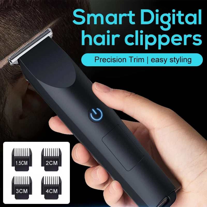 Design of adjustable cutter head with USB charging for electric hair clipper hair and beard trimming Beauty World Shop