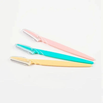 Mix Color Eyebrow Razor Women Face And Body Safe Trimmer Hair Shaver Eye Brow Remover With Cover Small Makeup Tools Set Beauty World Shop