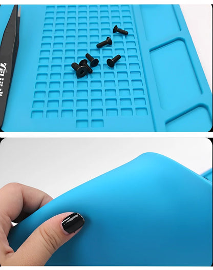 ESD Soldering Mat Repair Pad Insulation Heat Resistant Soldering Station Silicon Work Pad Desk Platform Phone Repair Tool Kit Beauty Fashion