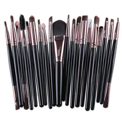 20pcs Eye brush Complete eyeshadow Brush Beauty Tool Explosive neutral logo Free Eyeliner brush Beauty World Shop