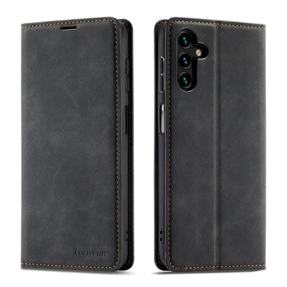 Leather Phone Case For Samsung S26 S25 edge S24 S23 FE S22 Ultra S21 S20 S10 Plus Note 20 10 9 Magntic Flip Card Wallet Cover Beauty World Shop