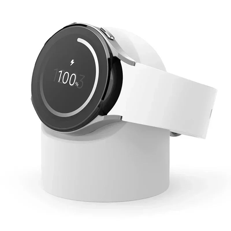 Compatible with Samsung Galaxy Watch 7 6 5 Charger Stand 40 44 46mm Galaxy Watch 5Pro Charger silicone Stand Charging base Beauty World Shop