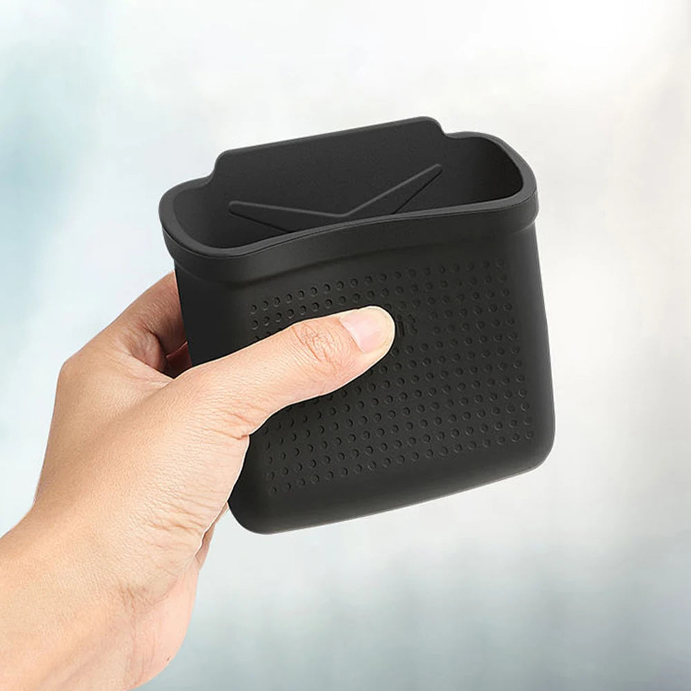 Silicone Car Storage Box For Tesla Model 3 Y S X 2017-2022 2023 Hidden Organizer Tray Bag Box Phone Coin Holder Auto Accessories Beauty World Shop