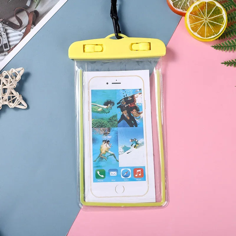 Swimming Bag Universal Mobile Phone Waterproof   Pouch I Xiaomi Huawei Samsung Drifting  Pool Accessories Beauty World Shop