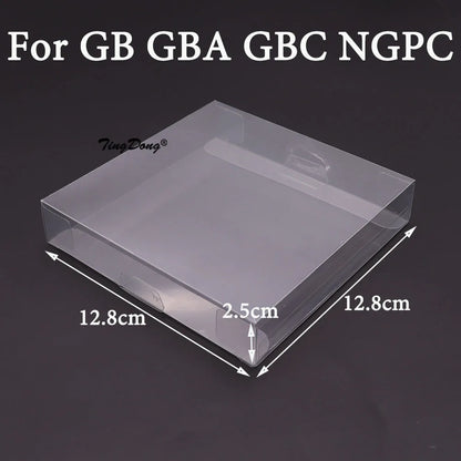 5/20PCS Clear Transparent Game Cartridge Box Case Games Plastic PET Protector for N64 NES SNES for ps5 ps4 ps3 GB GBA GBC Switch