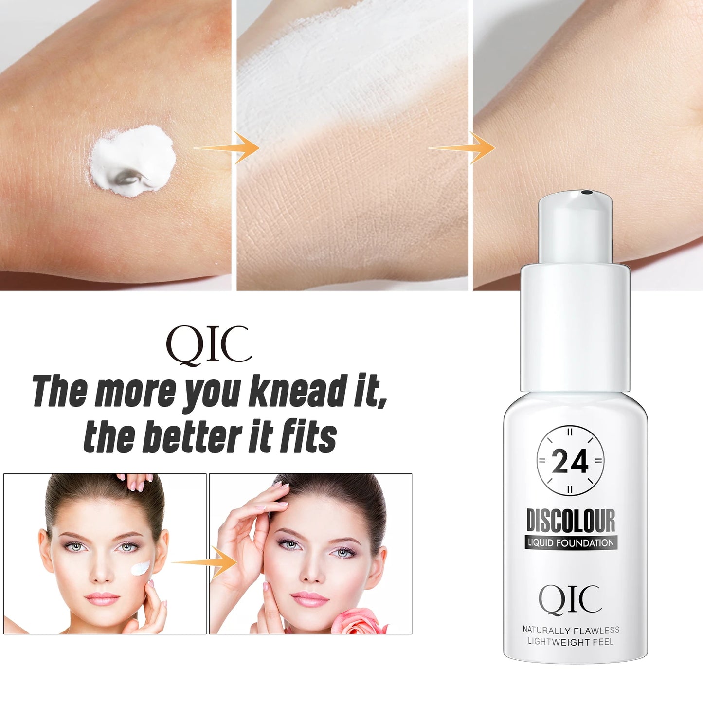 Foundation Magic Color Changing Foundation Liquid Soft Matte Long Lasting Hydrating Makeup Base Beauty World Shop