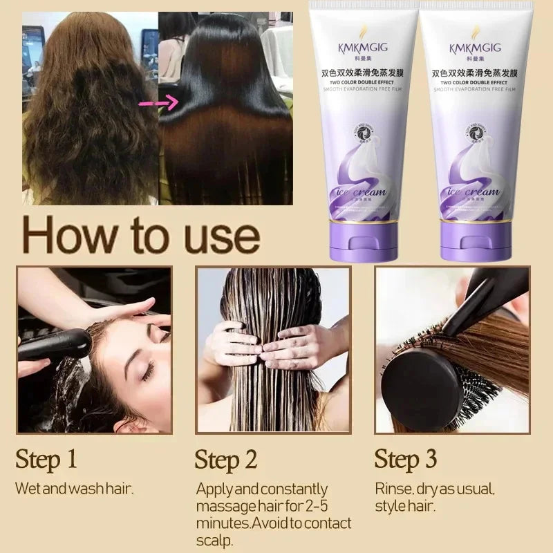 200g Magical Hair Mask Collagen Keratin 5 Seconds Repair Damaged Frizzy Hair Smooth Deep Moisturize Nourishing Hair Care Product Beauty World Shop