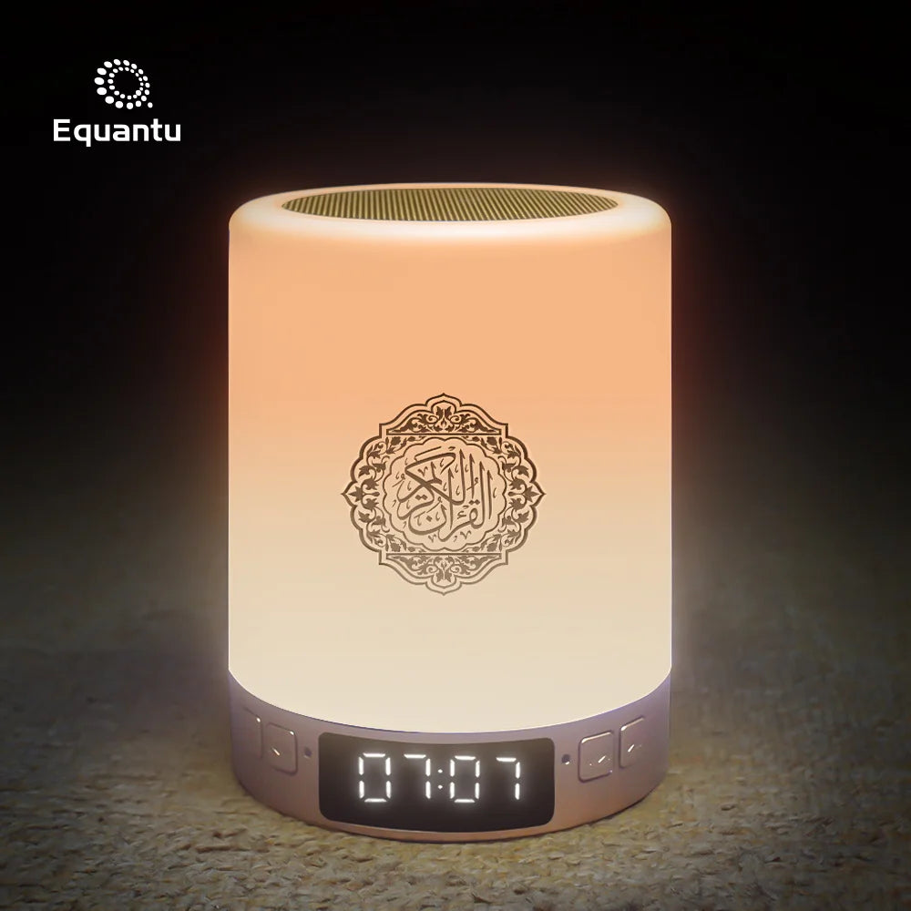 Holy Mini Bright Muslim Night Light Quran Lamp Box Koran Gift Azan Wireless Bluetooth Speaker Sound Portable Blutooth Music Home