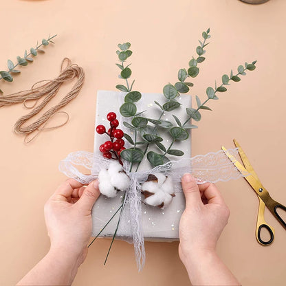 10/20pcs Artificial Plants Eucalyptus Leaves Fake Plants Vase Home Table Party Wedding Bridal Bouquet Decorations Outdoor Garden Beauty World Shop