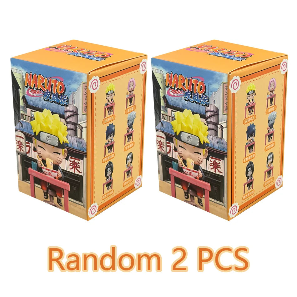 2026 In Stock Hot Sale Bandai Naruto Breeze Ramen Lamian Noodles Theme Blind Box Handmade Ornament Gift Naruto Sasuke Model Toys Beauty World Shop