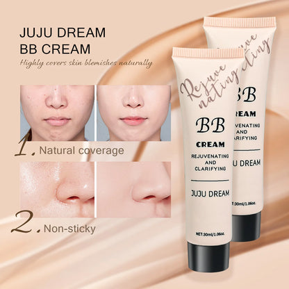 BB cream, isolation cream, liquid foundation, moisturizing, oil control, long-lasting makeup, milk, dry skin, and no powder Beauty World Shop