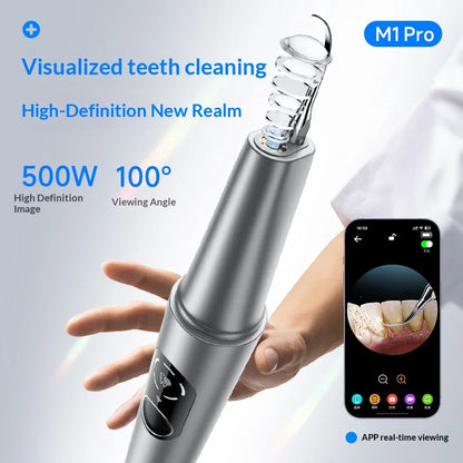 HOMEFISH Home Dental Cleaning Device Professional Tool for Removing Tartar Plaque And Calculus with Visual Technology Beauty World Shop